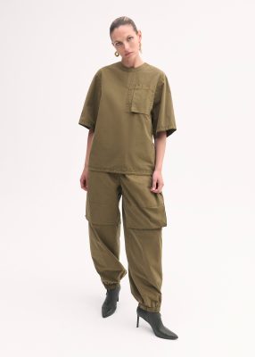 1150SGDP-PF25 GARMET DYED COTTON 301 OLIVE