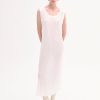 Tank Dress in Slub Jersey - Ivory