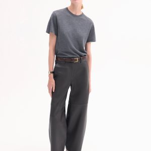 T-Shirt in Fine Cashmere - Grey