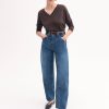 Denim Patch Pocket Pant - Indigo