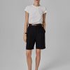 Tailored Bermuda Shorts - Black
