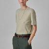 Relaxed Tee in Fine Cashmere - Alfalfa